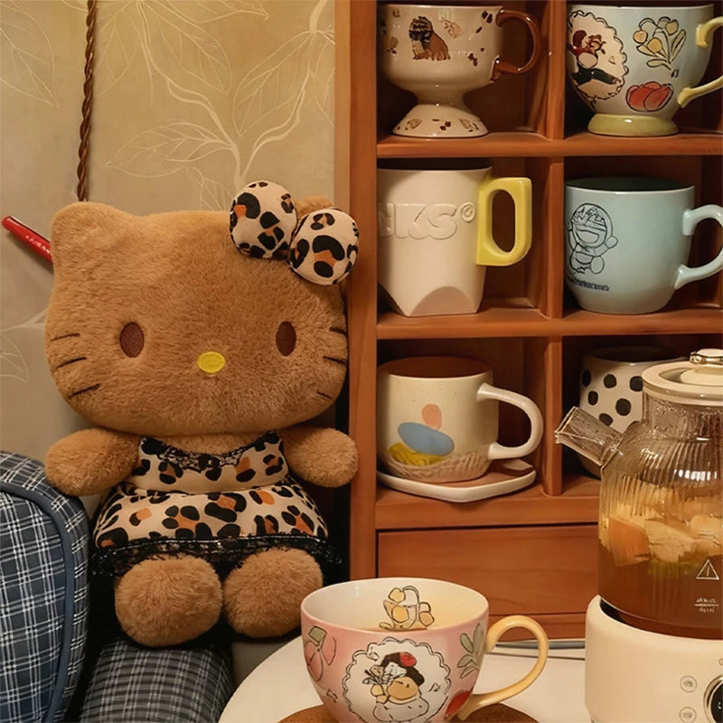 Kitty Léopard-Doudou Mignon