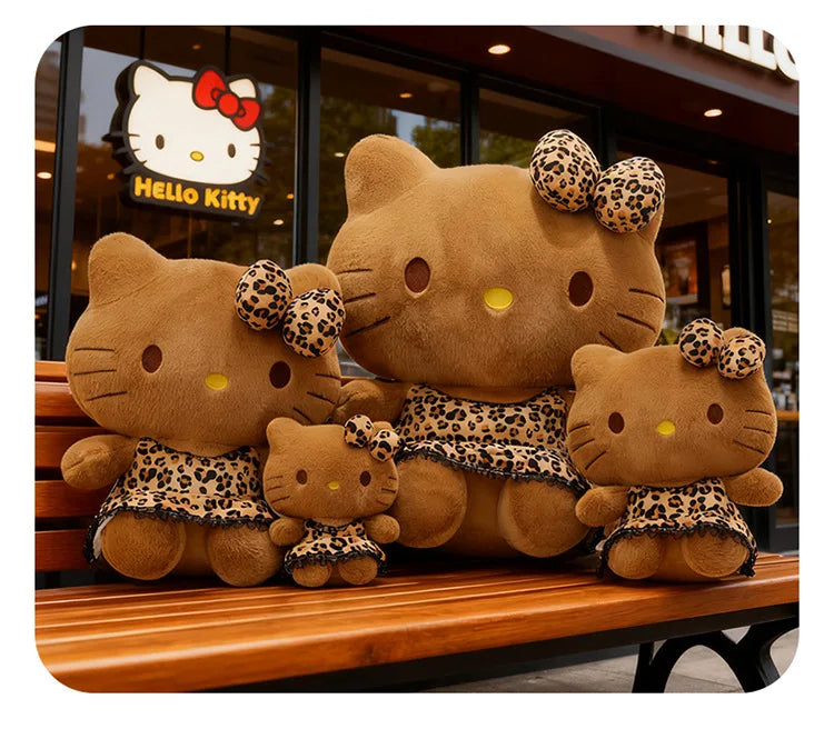 Kitty Léopard-Doudou Mignon