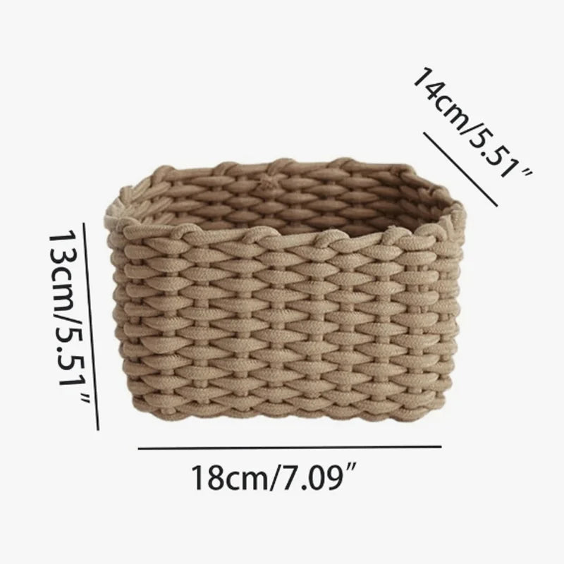 Panier Essentiel en Crochet-Sobre